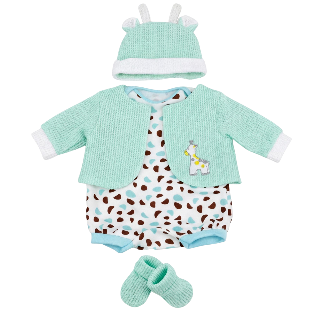 20" Reborn Baby Doll or 2-Piece Doll Clothes Set BiBi Doll Choose Your Option