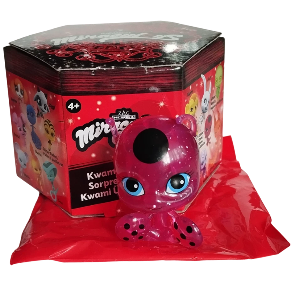 Miraculous Ladybug Kwami Surprise 2″ Mini Figure Zag Heroez Playmates Toys Collectible Toy