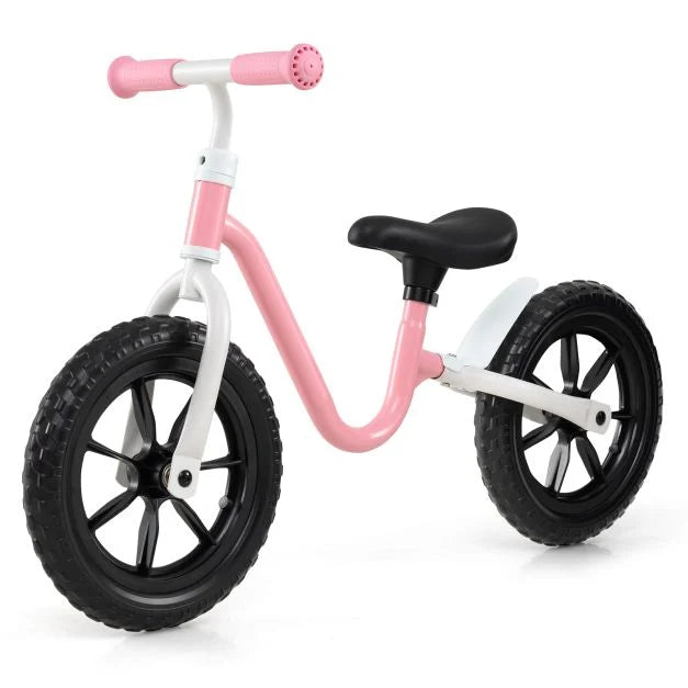 12" Toddler Balance Bike – Adjustable Seat & Handle