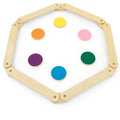 12-Piece Kids Wooden Balance Beam Set with Colorful Stepping Stones