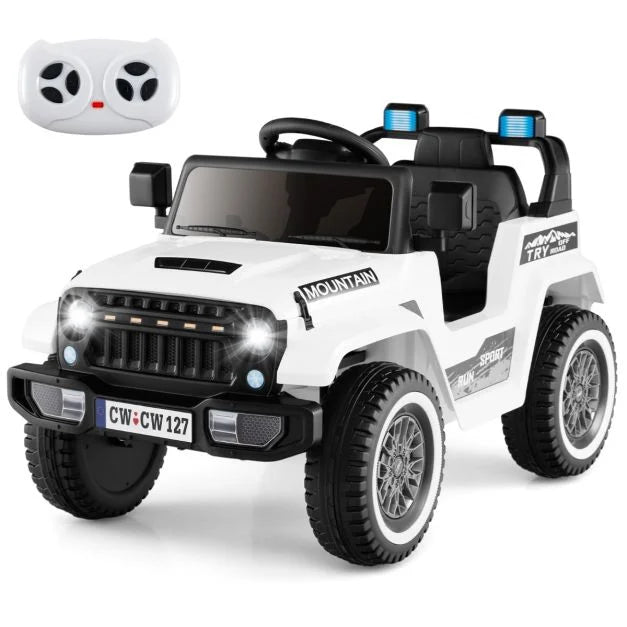 12V Kids Ride-On Car with Soft Start and Battery-Powered Electric Drive