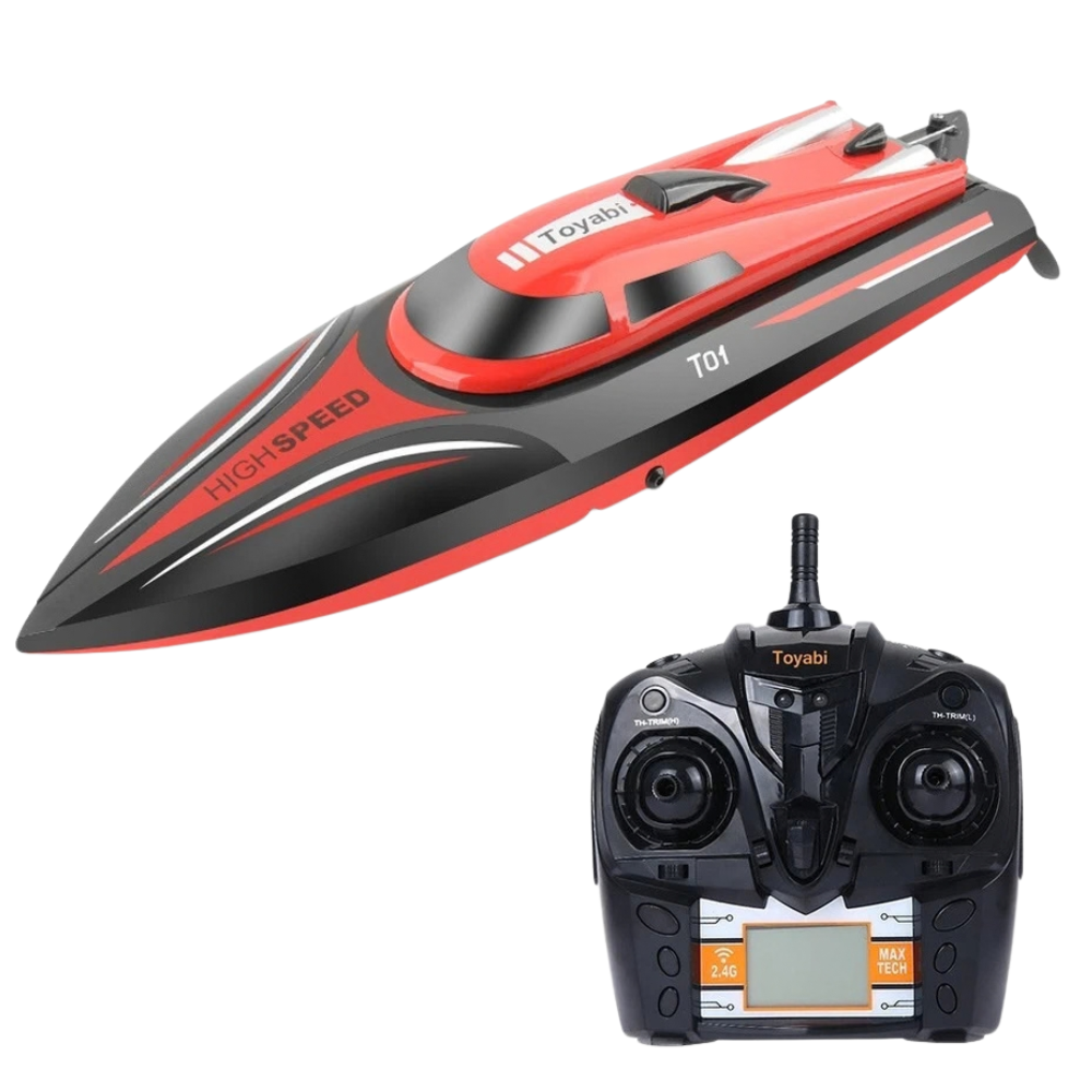 Remote Control Racing Boat RC H101 2.4GHz 25km/h High Speed 150m Range 14+