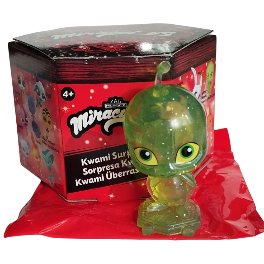 Miraculous Ladybug Kwami Surprise 2″ Mini Figure Zag Heroez Playmates Toys Collectible Toy