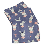 3 Pack Xl Large Printed Muslin Squares for Babies, Reusable 100% Cotton Nappy Cloths