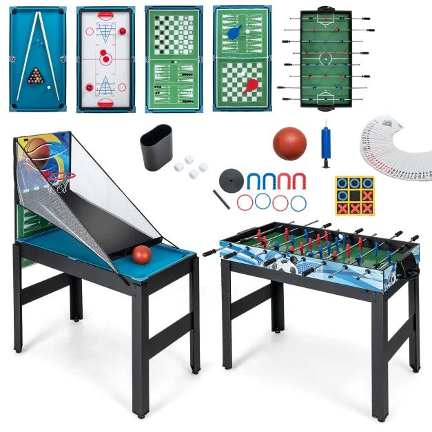 14-in-1 Game Table Set – Complete Fun for Home, Party & Game Room