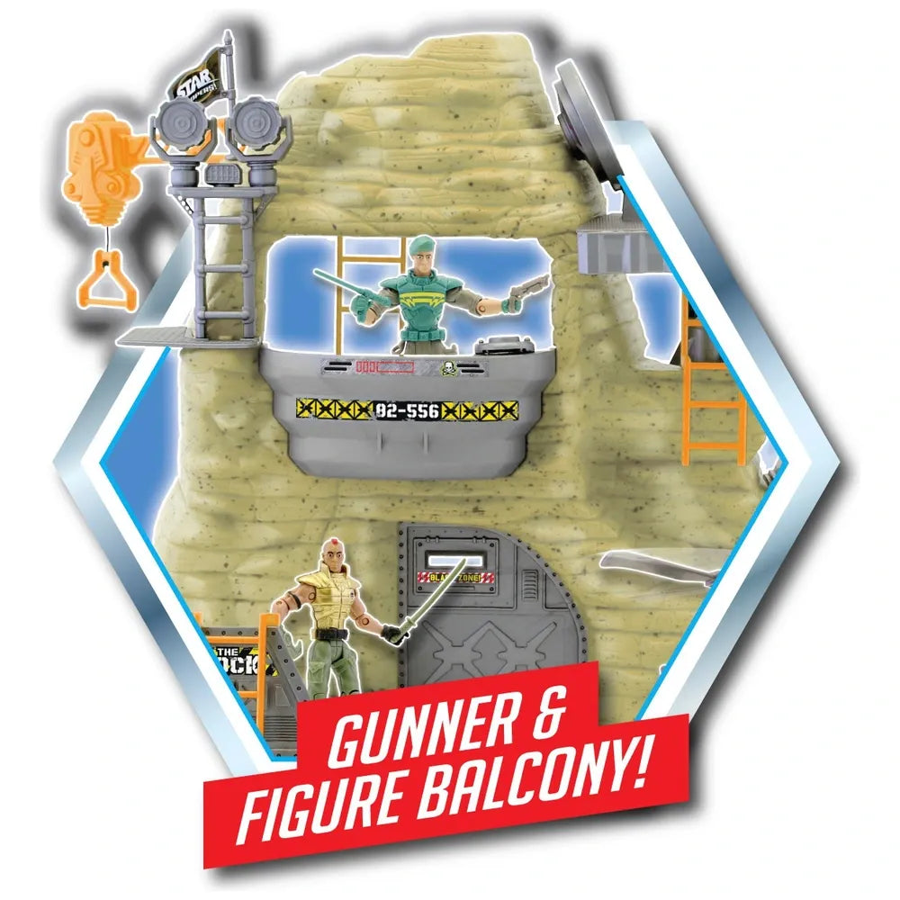 The Corps! Rock Mountain Stronghold Playset Assortment