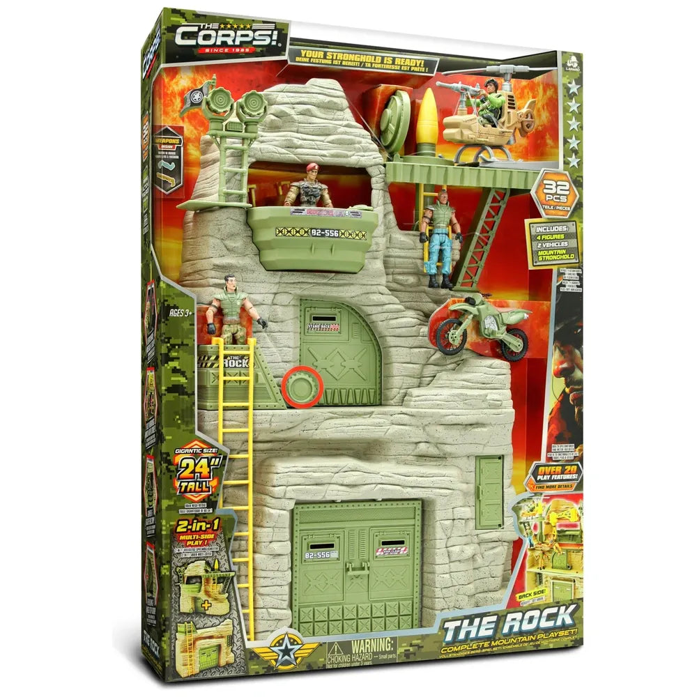 The Corps! Rock Mountain Stronghold Playset Assortment
