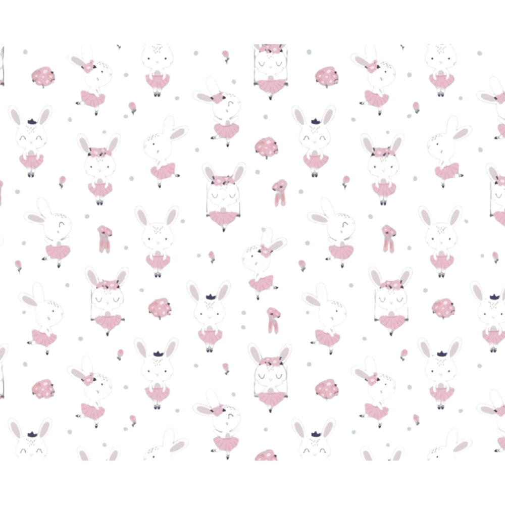 2x Fitted Sheets Compatible with Babylo You & Me Bedside Crib Stars Animals