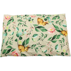 Baby Pillowcase 40x60cm 100% Cotton Zipped Pillow Cover Jungle Floral Print