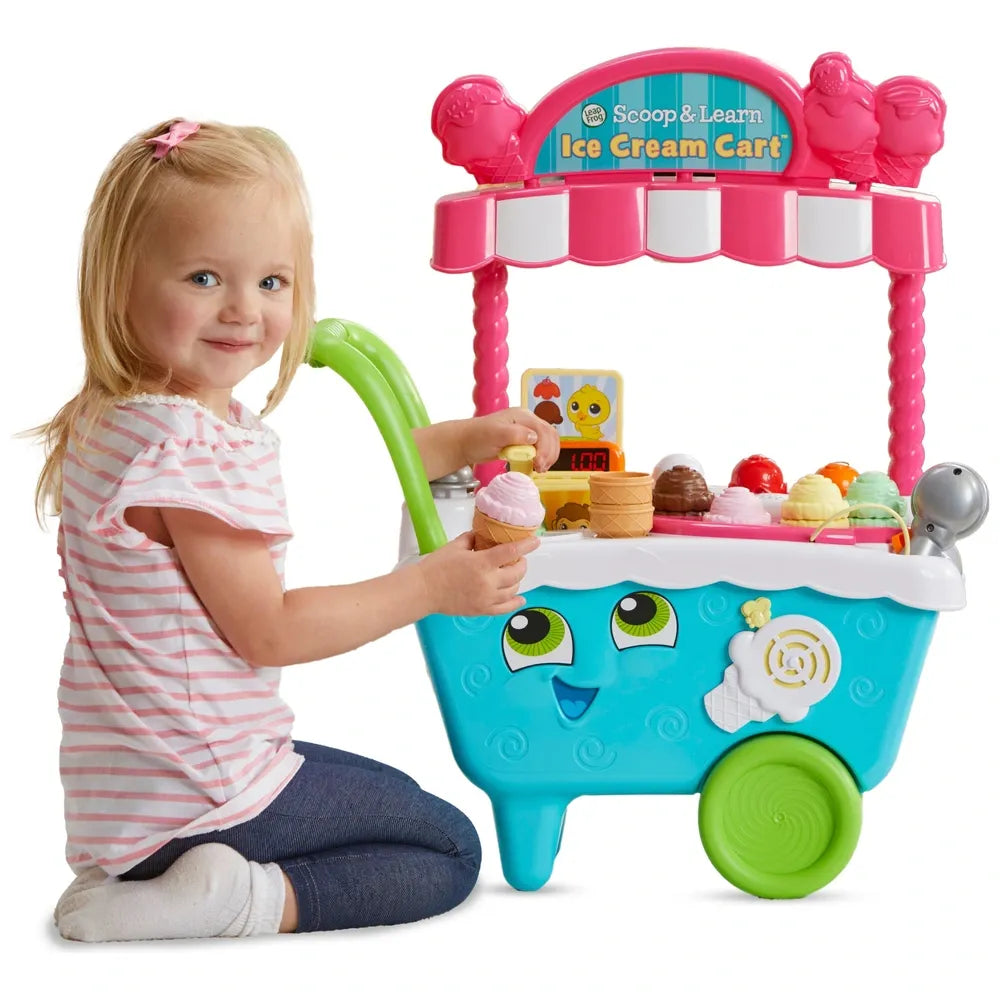 LeapFrog Scoop & Learn Ice Cream Cart – Interactive Play & Learning Toy