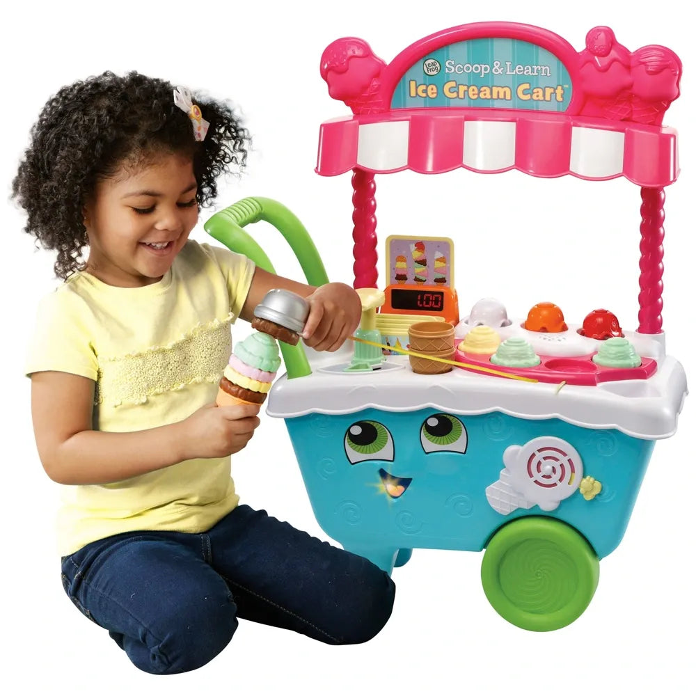 LeapFrog Scoop & Learn Ice Cream Cart – Interactive Play & Learning Toy