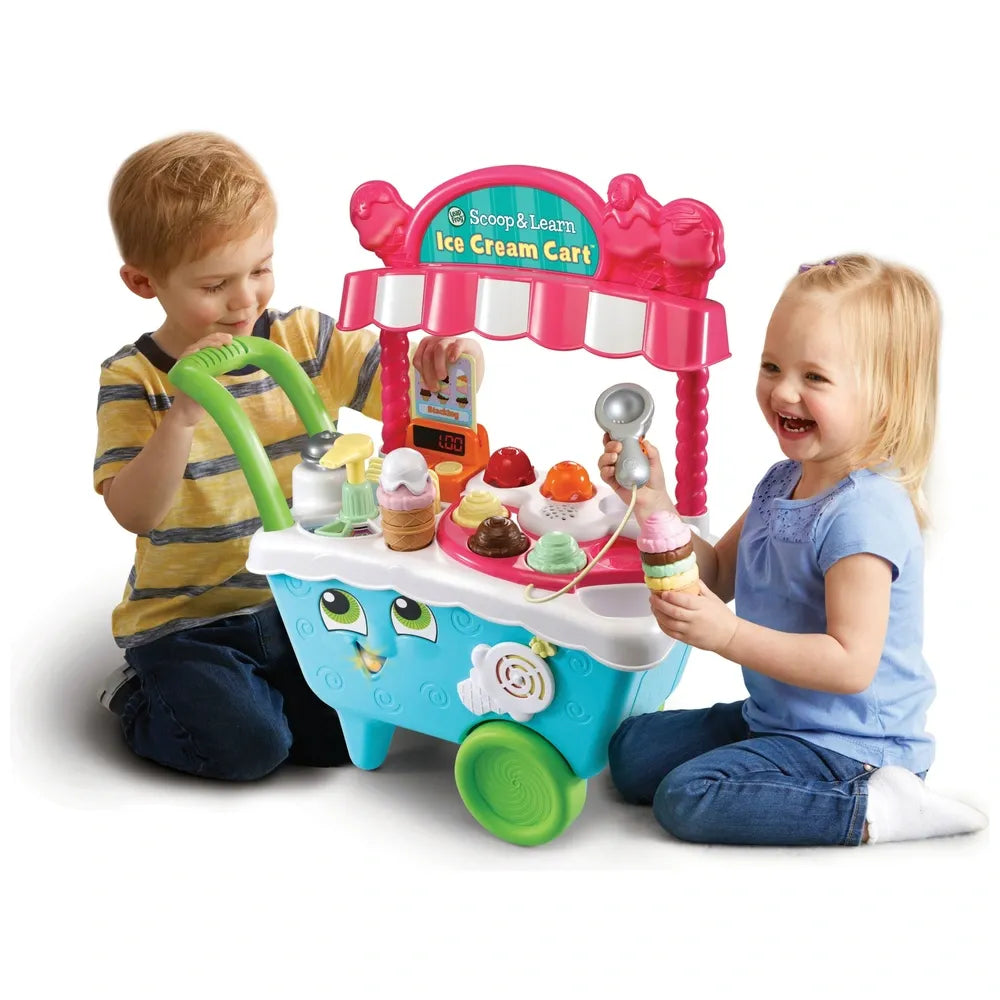 LeapFrog Scoop & Learn Ice Cream Cart – Interactive Play & Learning Toy