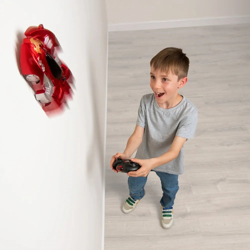 RC Wall Climber Car Toy with 360° Rotating Action