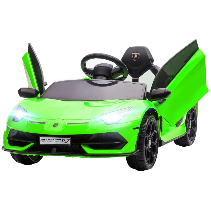 Children’s Licensed Lamborghini 12V Electric Car with Remote and Butterfly Doors