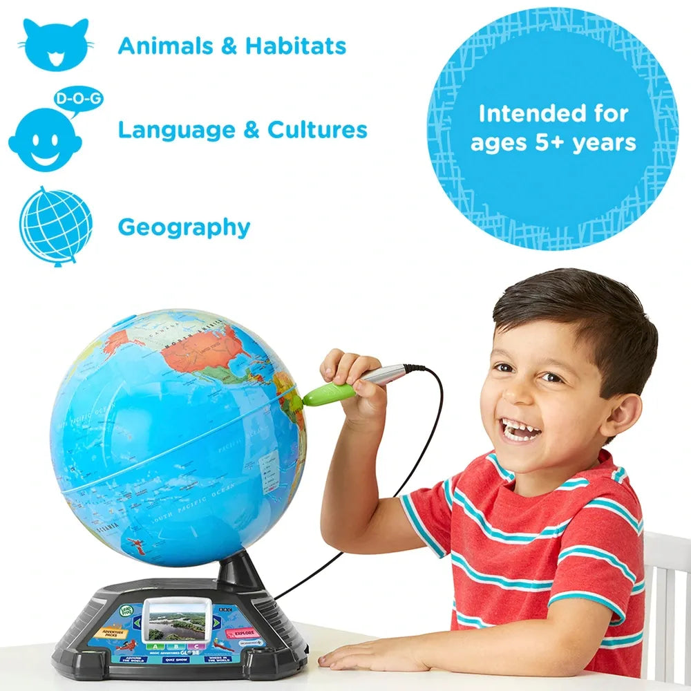LeapFrog Magic Adventures Globe – Interactive Learning Toy for Kids
