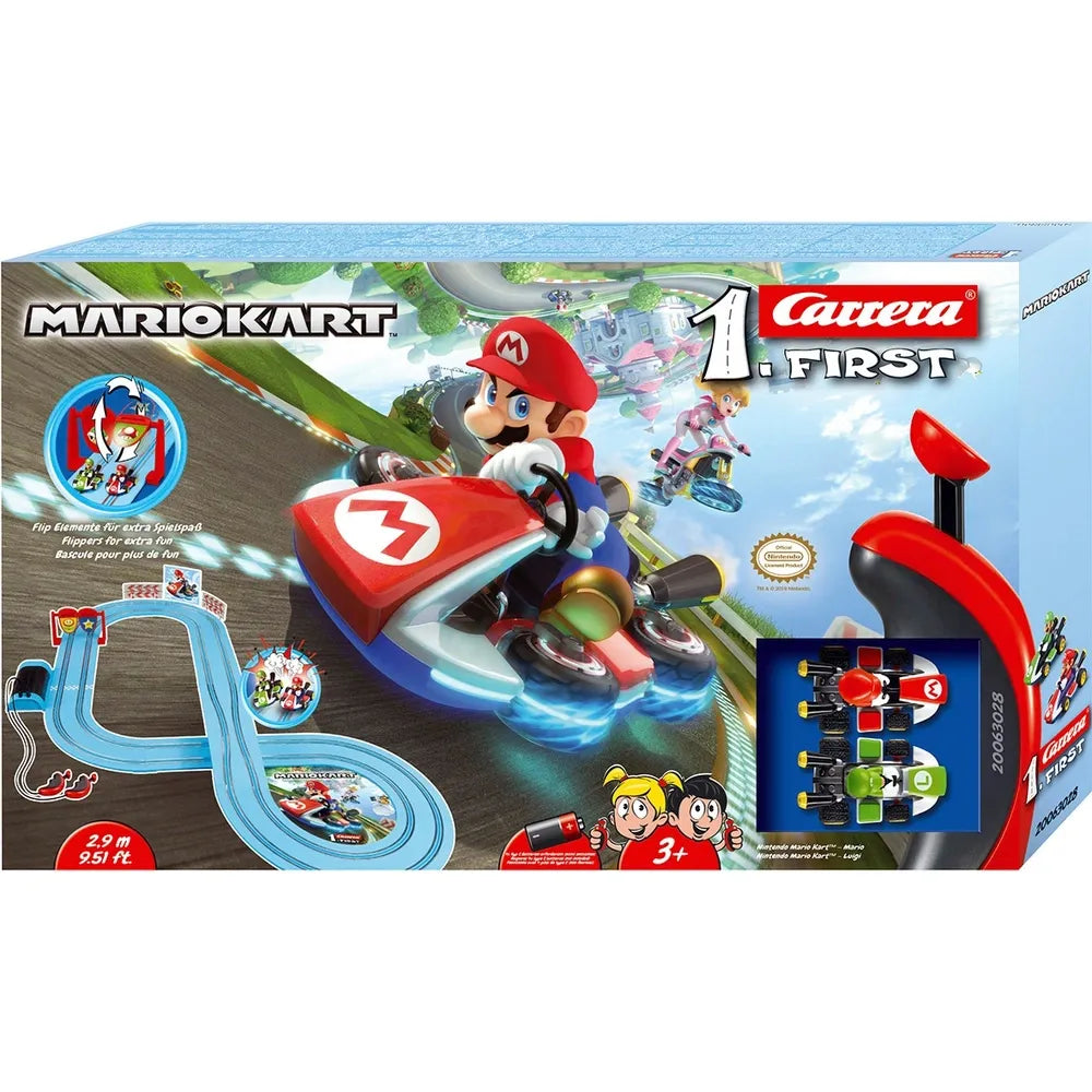 Carrera First Nintendo Super Mario Mario Kart 2.9m Race Track Set