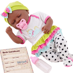 20" Reborn Baby Doll or 2-Piece Doll Clothes Set BiBi Doll Choose Your Option