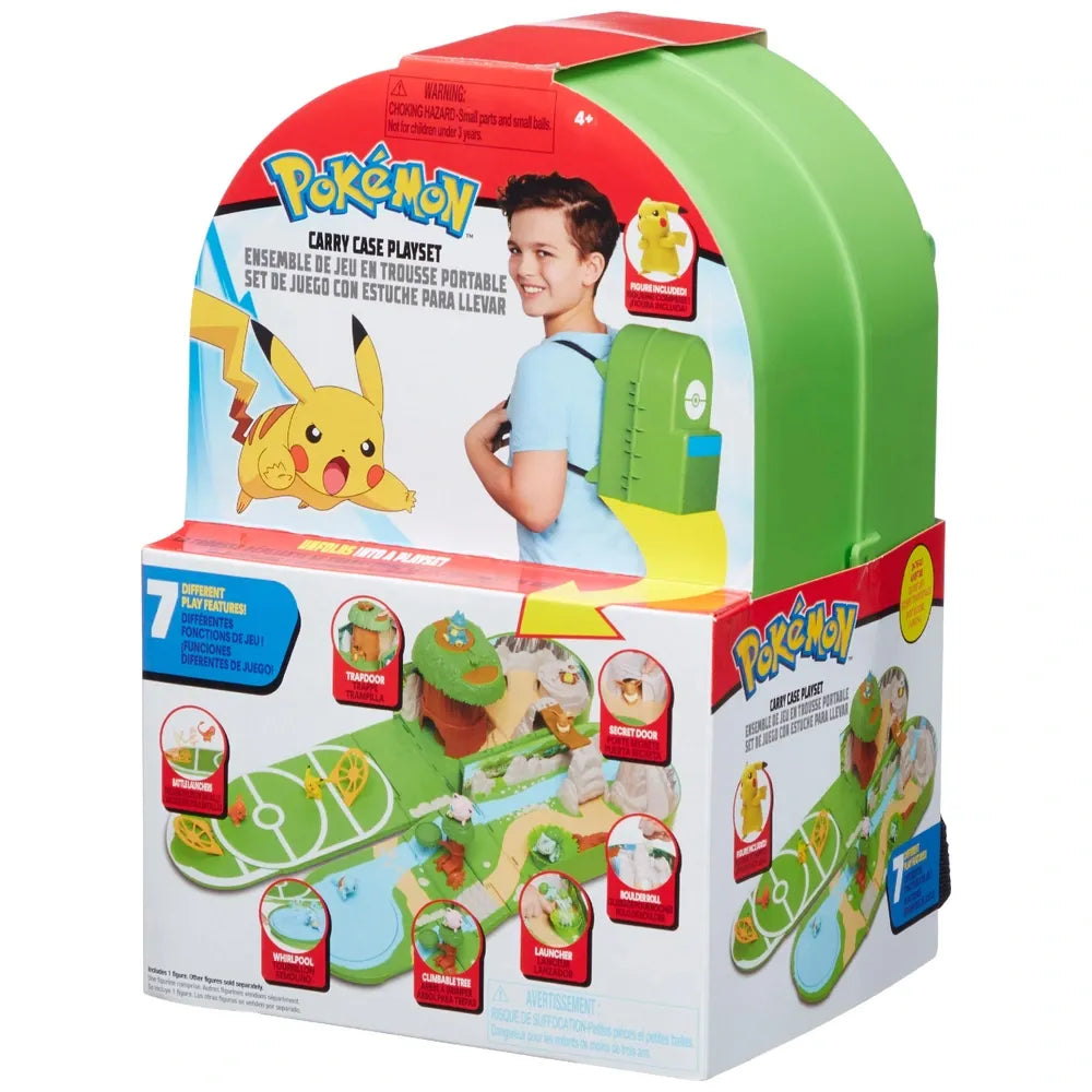 Pokémon Kanto Battle Figures Playset with Pikachu 30cm Carry Case