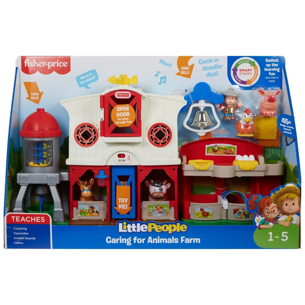 Fisher-Price Little People Farm Playset – Caring for Animals Fun & Learning