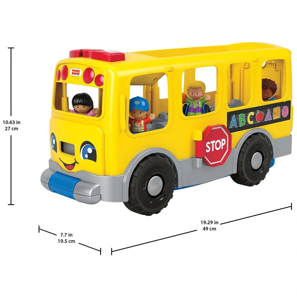 Little People Big Yellow School Bus Toy by Fisher-Price