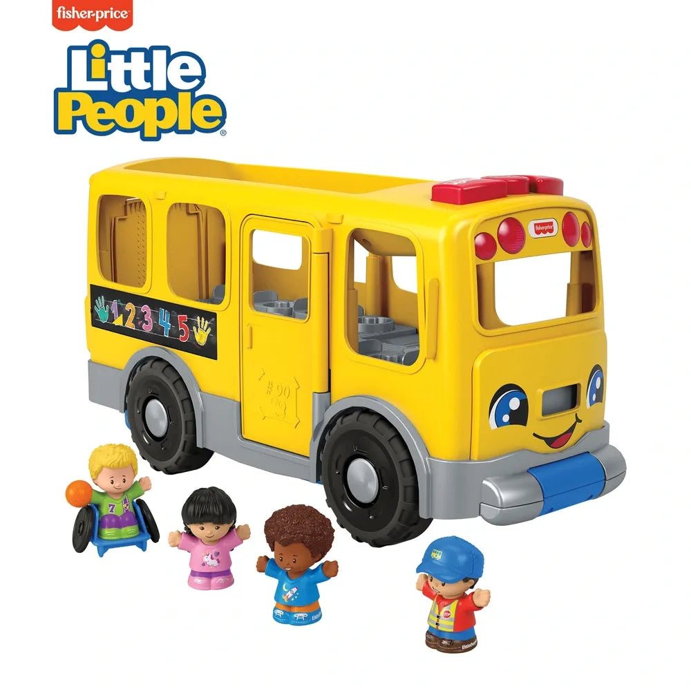 Little People Big Yellow School Bus Toy by Fisher-Price