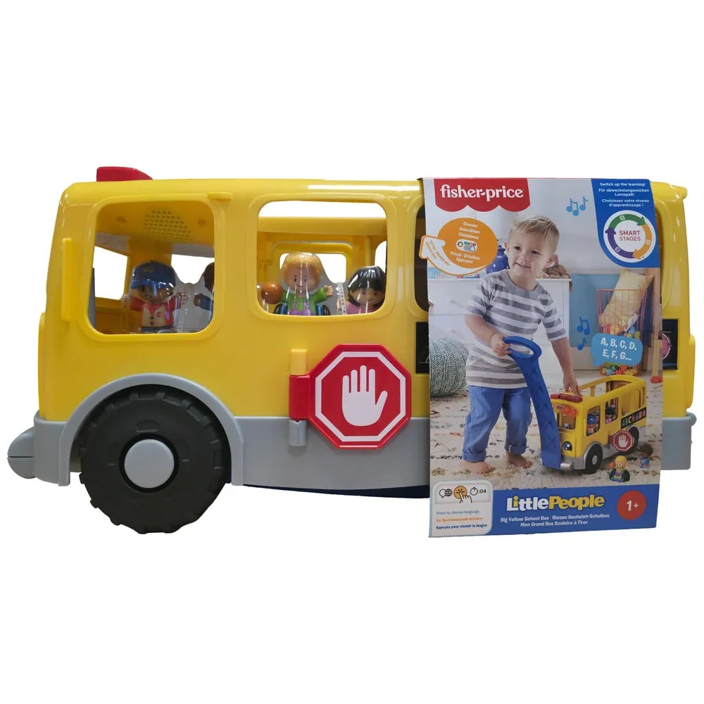 Little People Big Yellow School Bus Toy by Fisher-Price