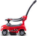Kids 3-in-1 Ride-On Car with Push Handle for Toddlers and Young Kids