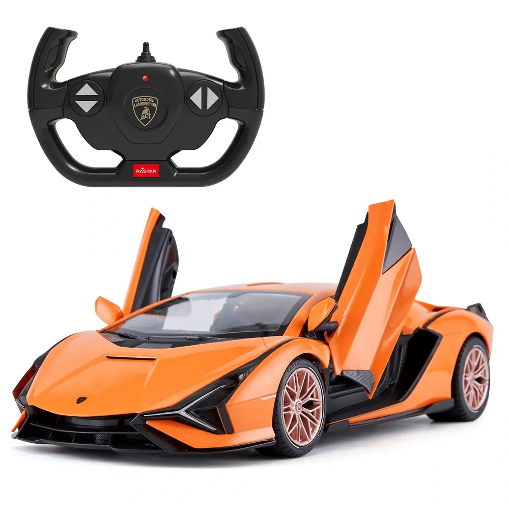 1:14 Scale Lamborghini Sian Remote Control Car Toy with Lights & Sound