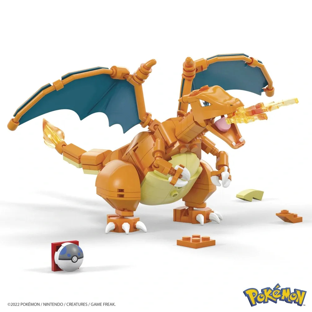 MEGA Blocks Pokémon Charizard Building Set – 222 Pieces