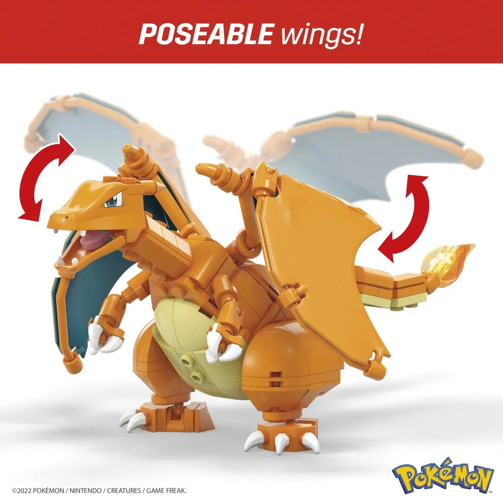 MEGA Blocks Pokémon Charizard Building Set – 222 Pieces