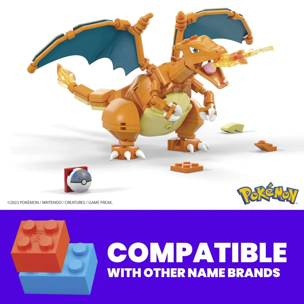 MEGA Blocks Pokémon Charizard Building Set – 222 Pieces