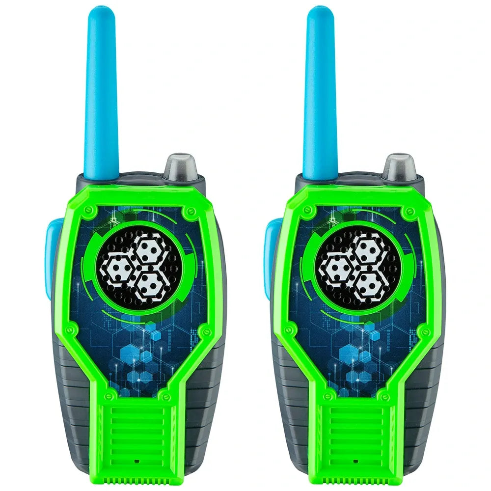 eKids Green Walkie Talkies – Durable 2-Way Radios for Kids