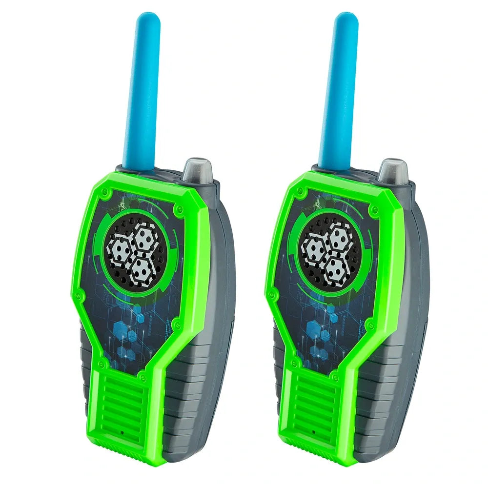 eKids Green Walkie Talkies – Durable 2-Way Radios for Kids