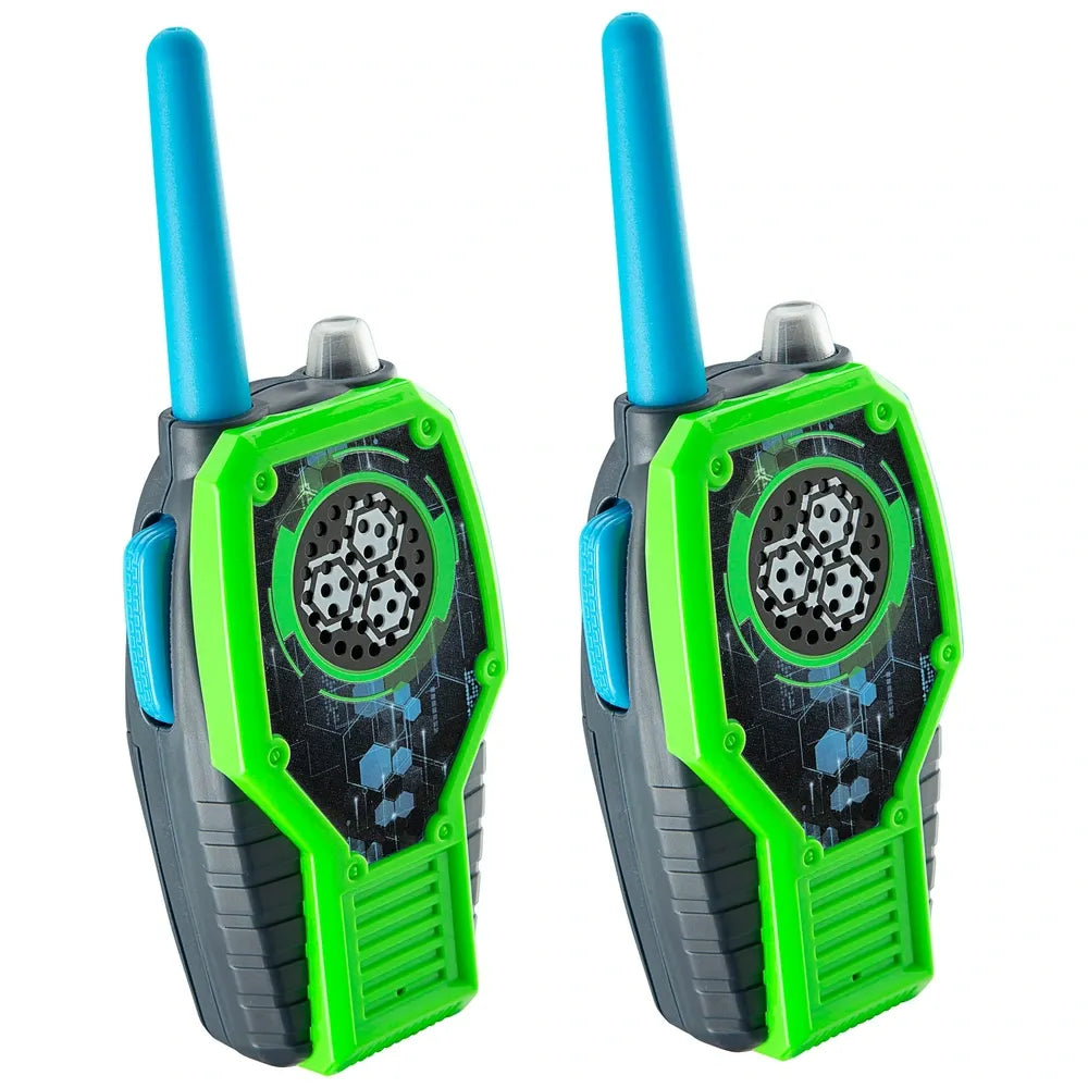 eKids Green Walkie Talkies – Durable 2-Way Radios for Kids