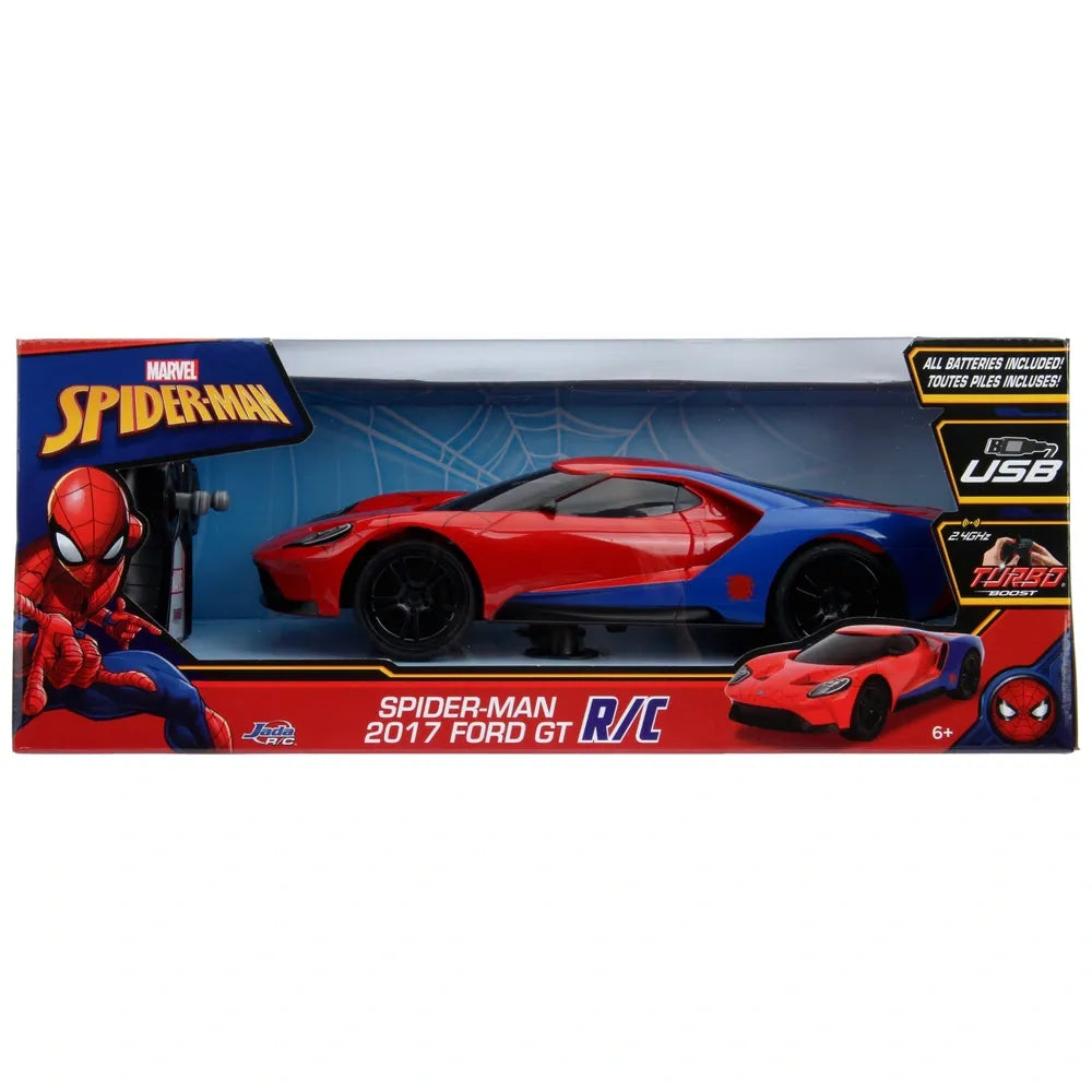 Marvel Spider-Man 1:16 Ford GT 2017 Remote Control RC Car