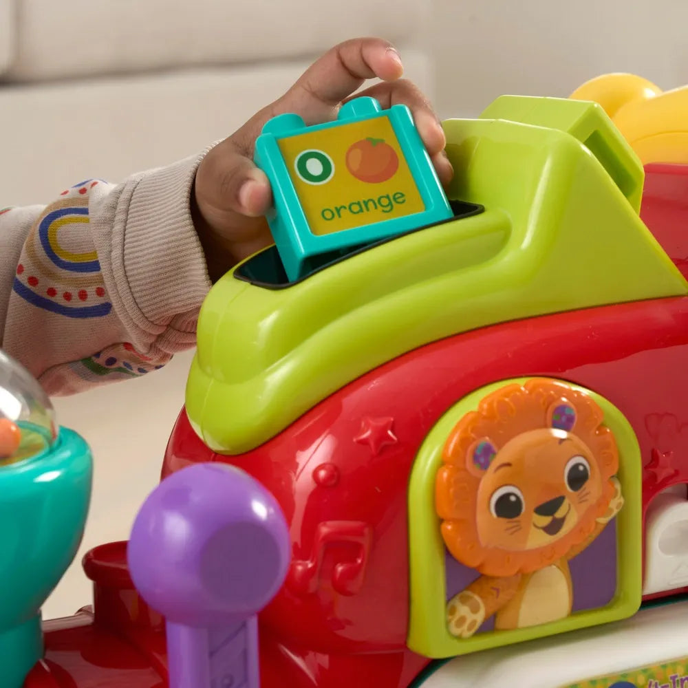 VTech Baby 4-in-1 Alphabet Train Ride-On in Red – Educational Toddler Toy