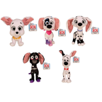 Disney 101 Dalmatian Street Plush 10" Soft Toy Dolly Dylan Davinci Destiny & More