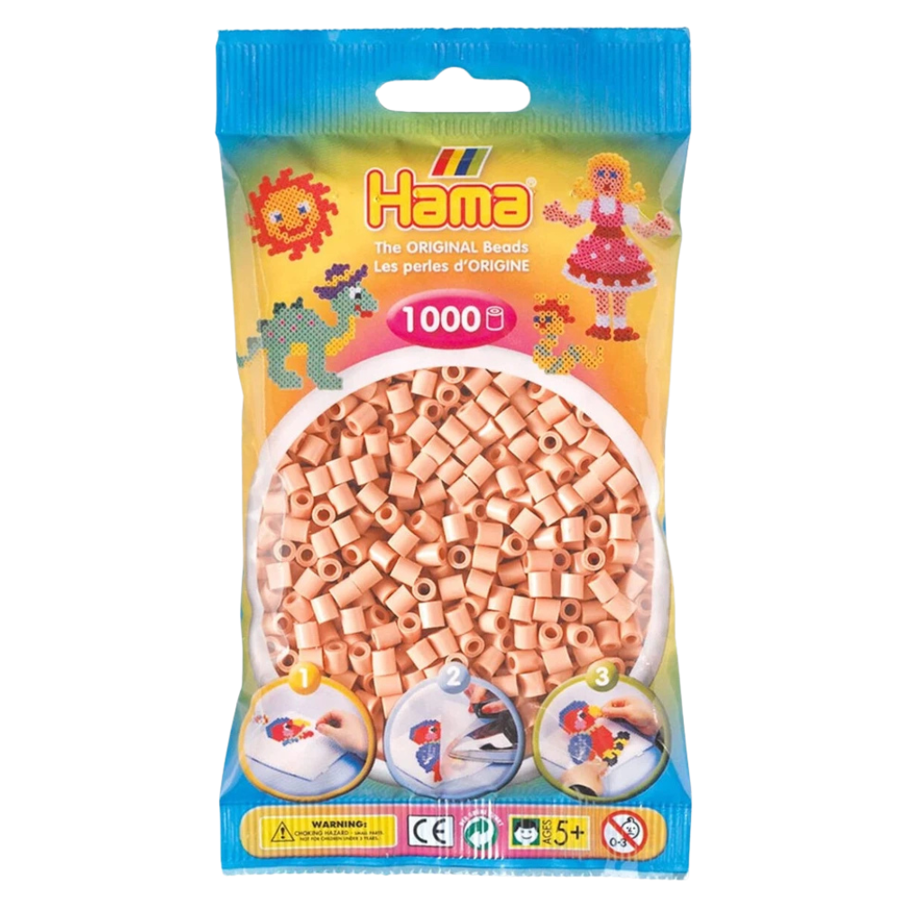 Hama Beads 1000 Midi Beads Refill Bags Assorted Colours Arts & Crafts Set Ages