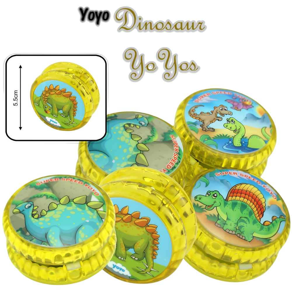 LED Light Up YoYo Toy Trick Spinning Yoyo for Kids Unicorn Dinosaur Clutch Toy Game