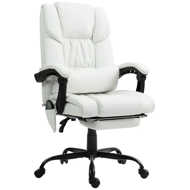 Home Office Chair with 6-Point Massage & Adjustable Height