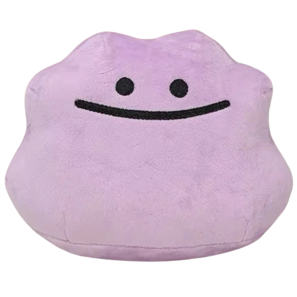 Pokémon Ditto Plush Soft Toy 14cm Cute Purple Teddy Normal Type Collectible Kids Gift