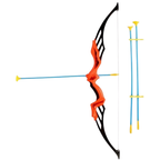 PEBBLE HUG Kids Bow & Arrow Archery Set Adjustable Target Shooting Game