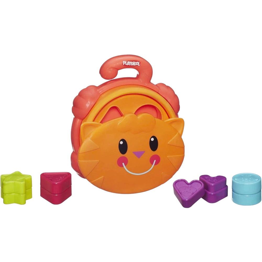 Playskool Pop-Up Shape Sorter Baby Toy Portable Collapsible Matching Game 18M+