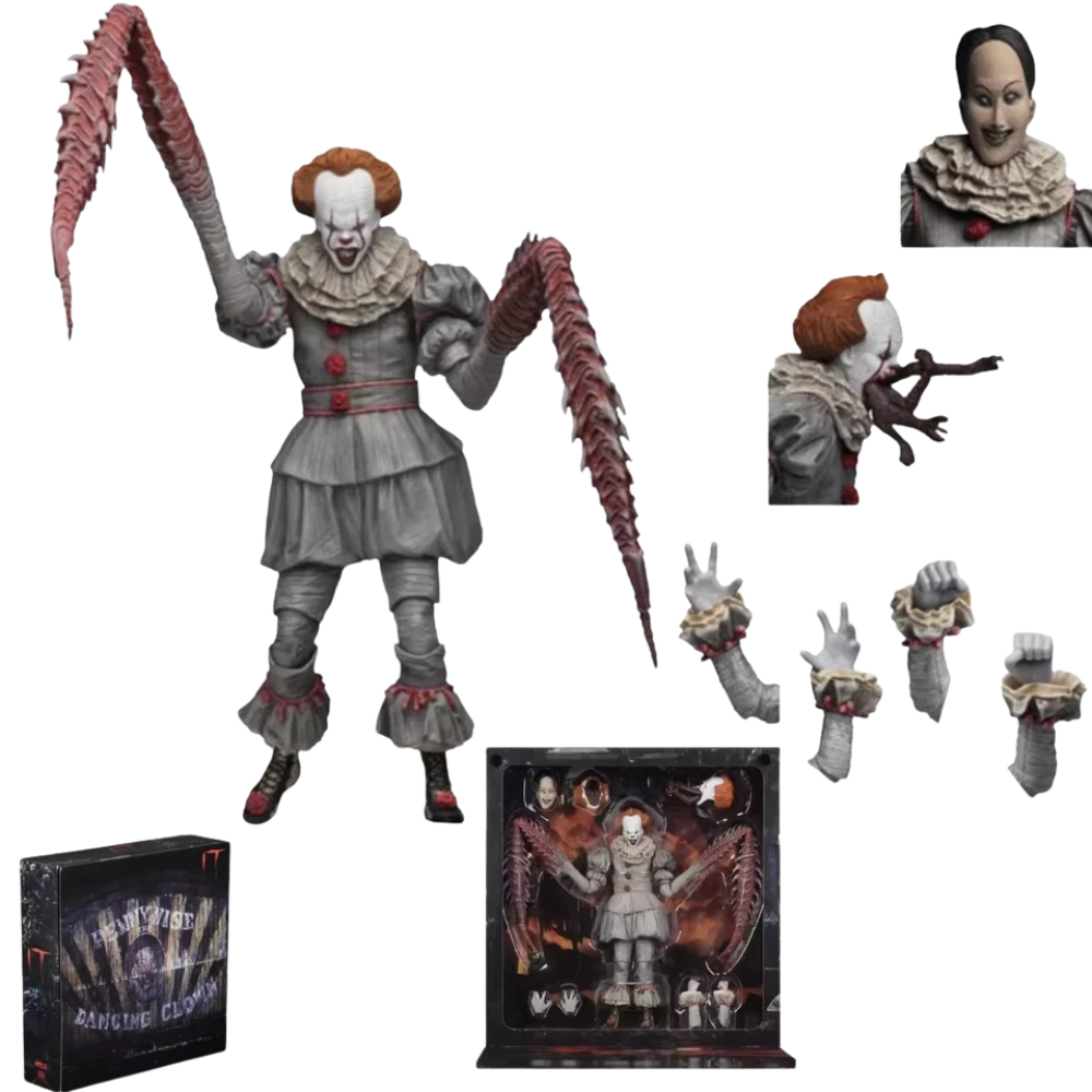 NECA Stephen King's IT Pennywise Ultimate 7" Dancing Clown Action Figure