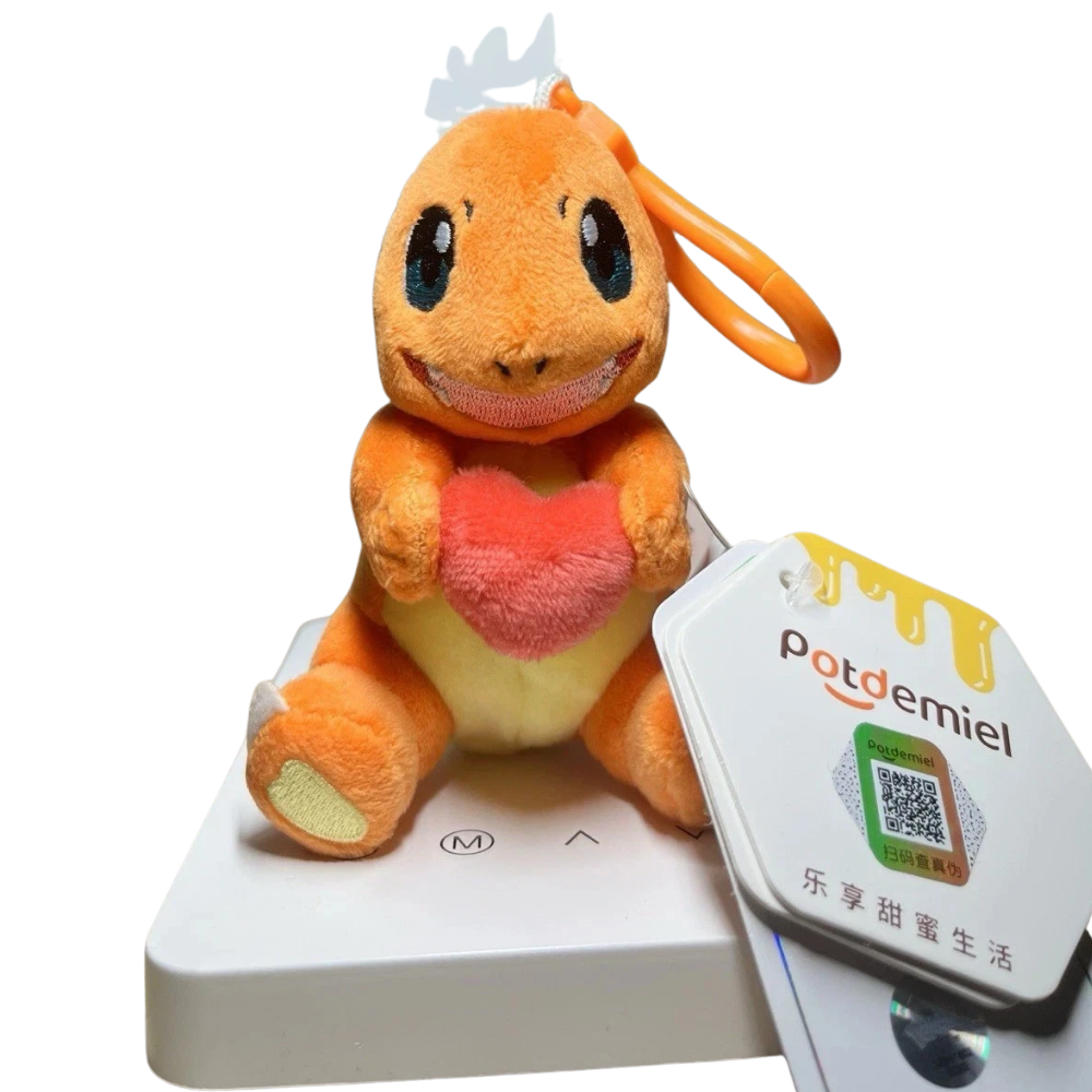 Pokémon Charmander Plush Keyring Soft Toy Cute Collectible Bag Charm Gift
