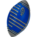 Nerf Weather Blitz Blue Silver Foam Football 9-Inch Junior Size Outdoor Kids Sports Toy