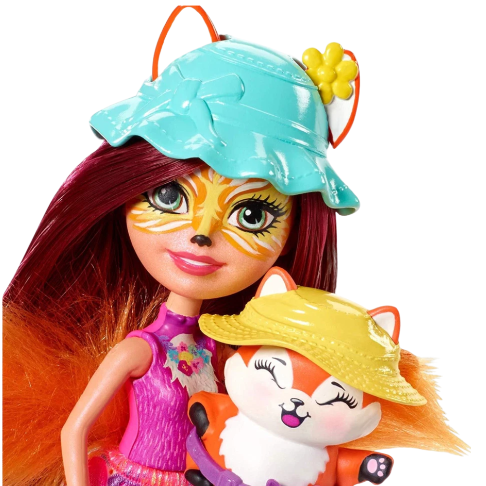 Enchantimals Frh45 Felicity Fox Playground Adventures Playset Doll Flick Tree Swing Toy
