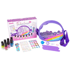 Abeec Fabulous Nail Kit Nail Polish Set with Nail Accessories & Kids Jewellery Gift Set