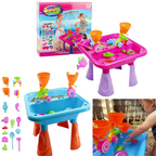 Kids Sand and Water Table Garden Sandpit Play Set with Accessories