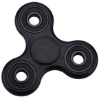 Fidget Hand Spinner Black Stress Relief Toy, 1–3 Minute Spin Time, Sensory Fidget Toy for Kids & Adults